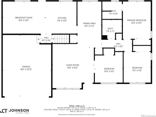 7382 E Bates Dr, Denver, CO 80231 - view of room layout