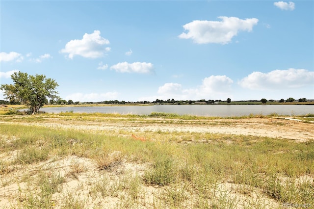 view of nature featuring a water view