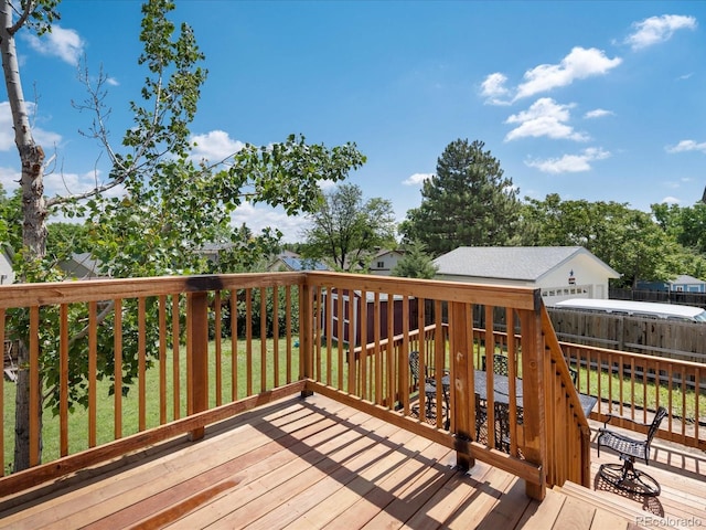 1642 S Salida Way, Aurora, CO 80017 - view of wooden deck