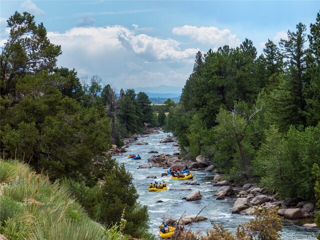 430 Pinon St, Buena Vista, CO 81211 - water view featuring a forest