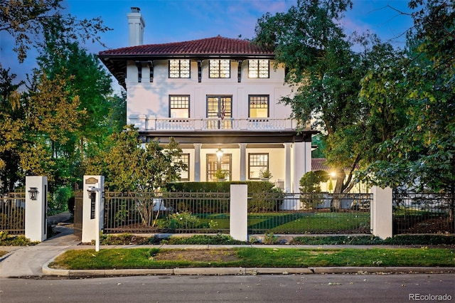 view of front of house