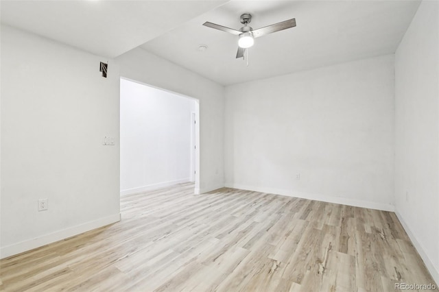 27196 E Alder Dr, Aurora, CO 80016 - spare room with wood finished floors and ceiling fan