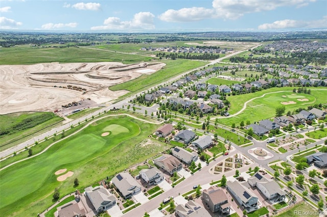 27196 E Alder Dr, Aurora, CO 80016 - aerial view of property and surrounding area with a golf course and nearby suburban area