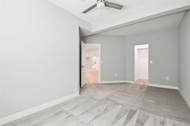 27196 E Alder Dr, Aurora, CO 80016 - carpeted spare room featuring ceiling fan and baseboards