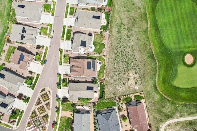 27196 E Alder Dr, Aurora, CO 80016 - aerial perspective of suburban area featuring a golf club