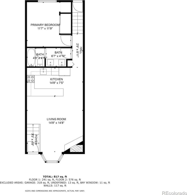 2620 S Federal Blvd Unit K, Denver, CO 80219 - view of floor plan / room layout