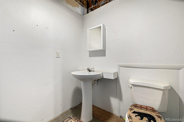 bathroom with toilet