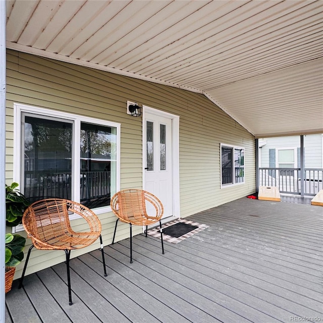 7200 E State Highway 14 Unit 27, Fort Collins, CO 80524 - view of deck