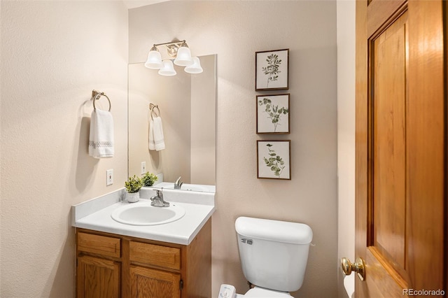 11163 Conifer Mountain Rd, Conifer, CO 80433 - half bathroom with toilet and vanity