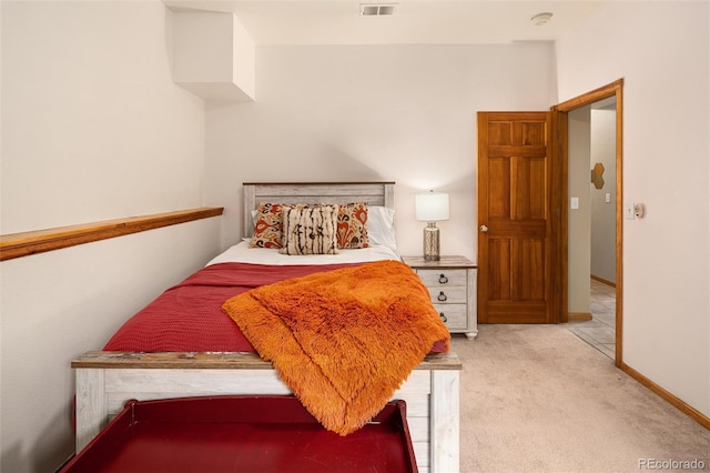 11163 Conifer Mountain Rd, Conifer, CO 80433 - bedroom with light carpet