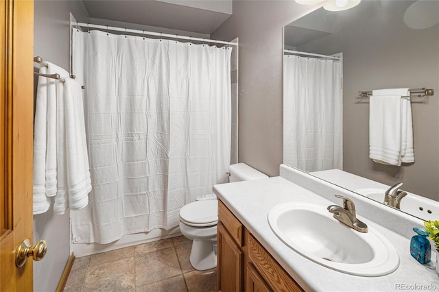 11163 Conifer Mountain Rd, Conifer, CO 80433 - full bath with vanity and stone finish flooring