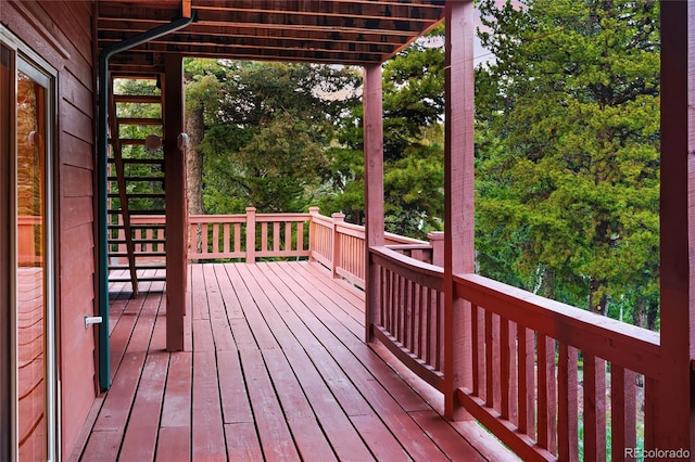 11163 Conifer Mountain Rd, Conifer, CO 80433 - view of deck