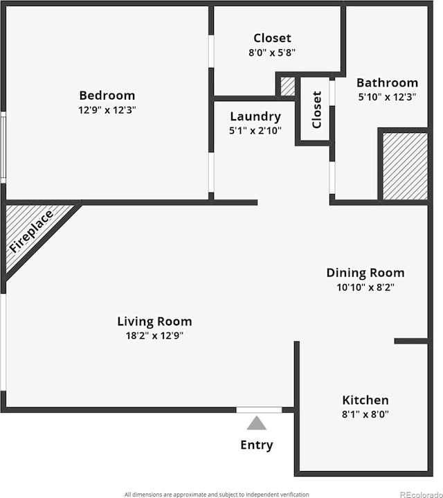 8555 Fairmount Dr Unit C202, Denver, CO 80247 - property floor plan