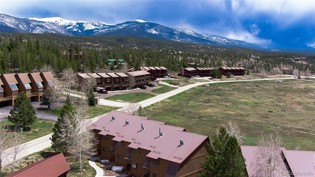 366 Gcr 4421, Grand Lake, CO 80557 - drone / aerial view of a mountainous background