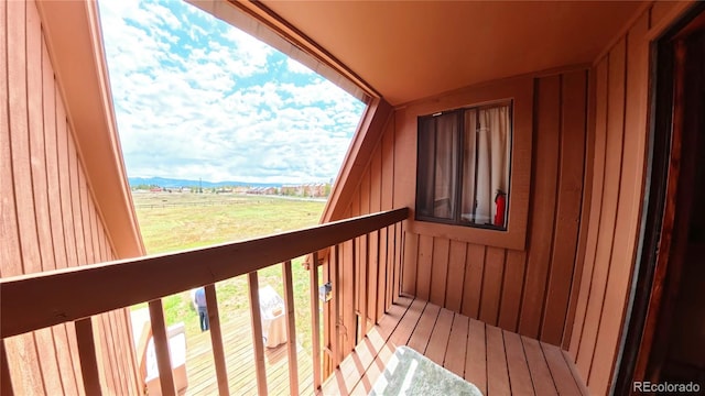 366 Gcr 4421, Grand Lake, CO 80557 - balcony featuring a view of countryside