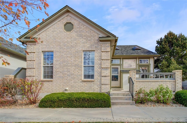 view of front of house