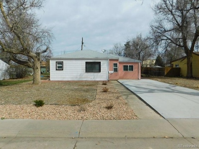 view of ranch-style house