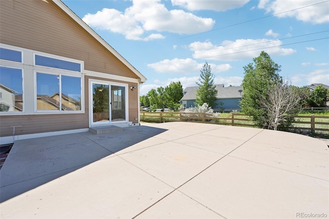 view of patio / terrace