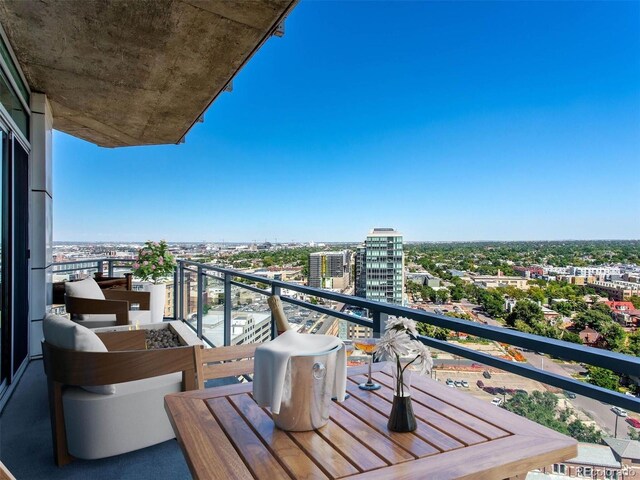 2001 Lincoln St Unit 1822, Denver, CO 80202 - balcony with a view of city