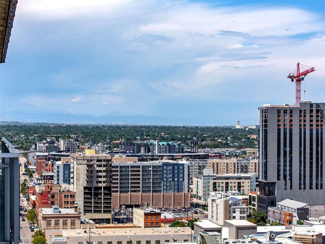 2001 Lincoln St Unit 1822, Denver, CO 80202 - property's view of city with a mountain view