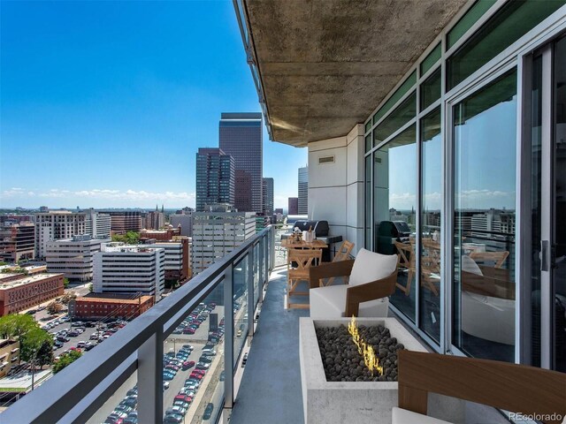 2001 Lincoln St Unit 1822, Denver, CO 80202 - balcony featuring a view of city