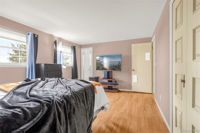 2706 Penacho Cir, Colorado Springs, CO 80917 - bedroom with light wood-type flooring and baseboards