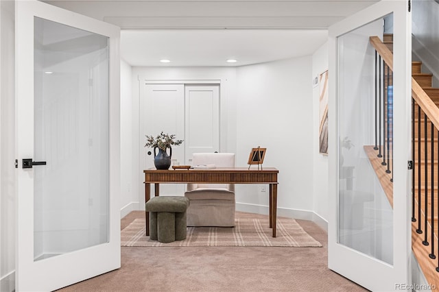 13416 W 22nd Pl, Golden, CO 80401 - carpeted office with recessed lighting and baseboards