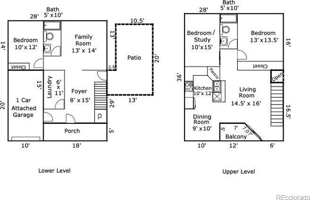 4705 Andes St, Denver, CO 80249 - room layout