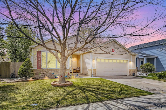 2556 E 131st Pl, Thornton, CO 80241 - view of front of house with an attached garage and concrete driveway