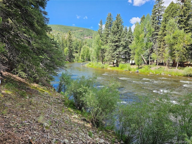 property view of water