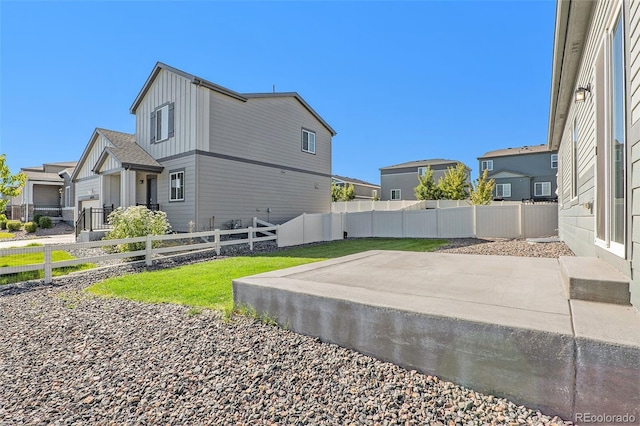 exterior space with a patio