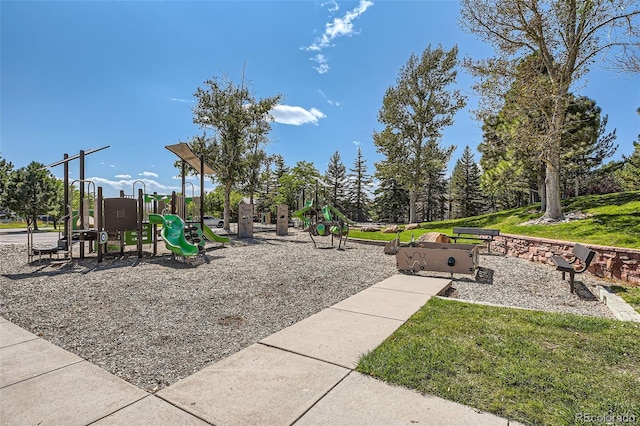view of community play area