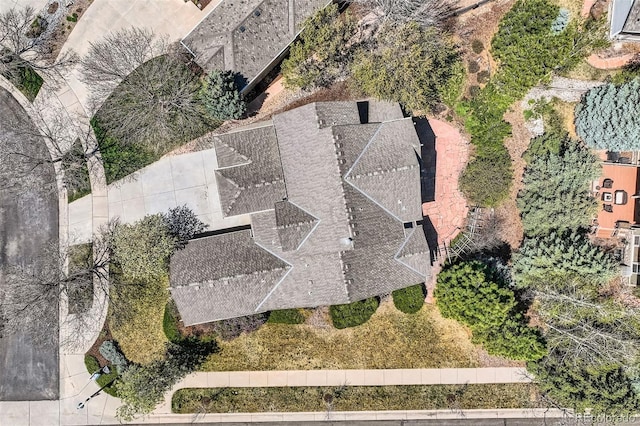24487 E Frost Dr, Aurora, CO 80016 - aerial view of property and surrounding area
