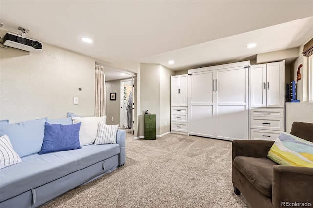 1974 E 102nd Cir, Thornton, CO 80229 - living area with light colored carpet and recessed lighting