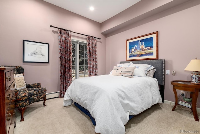 4 Cherry Hills Farm Dr, Cherry Hills Village, CO 80113 - bedroom with light carpet, baseboards, and recessed lighting