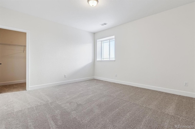 empty room featuring carpet