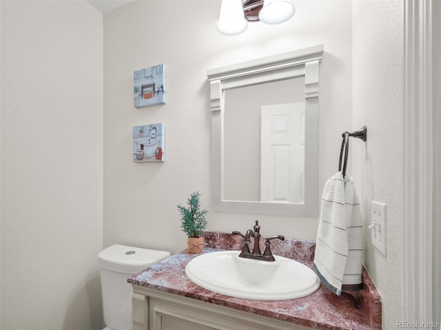 9464 E Aspen Hill Pl, Lone Tree, CO 80124 - bathroom with toilet and vanity