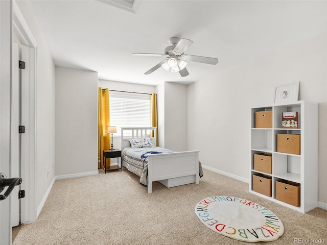 9464 E Aspen Hill Pl, Lone Tree, CO 80124 - bedroom with carpet floors and ceiling fan