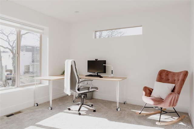 1322 Raleigh St, Denver, CO 80204 - office space with visible vents and carpet floors