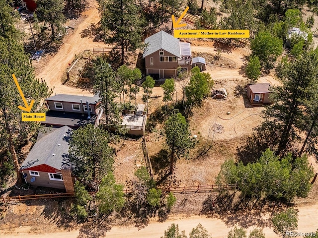 366 Houston St, Bailey, CO 80421 - aerial view of property and surrounding area