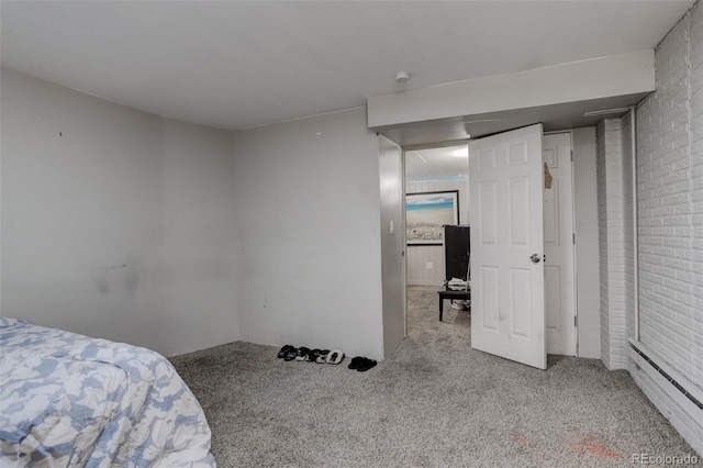 841 Crisman Dr Unit 9, Longmont, CO 80501 - carpeted bedroom with a baseboard radiator