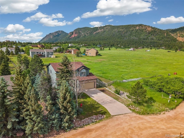 133 Wheat Ridge St, Palmer Lake, CO 80133 - view of mountain backdrop with nearby suburban area