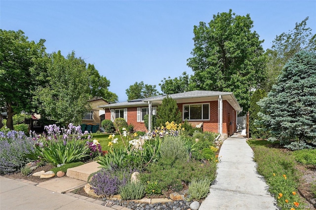 3380 S Ogden St, Englewood, CO 80113 - view of front of house featuring brick siding and concrete driveway