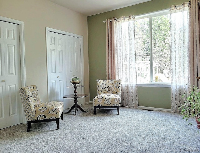 22386 E Arbor Pl, Aurora, CO 80016 - sitting room with carpet and plenty of natural light