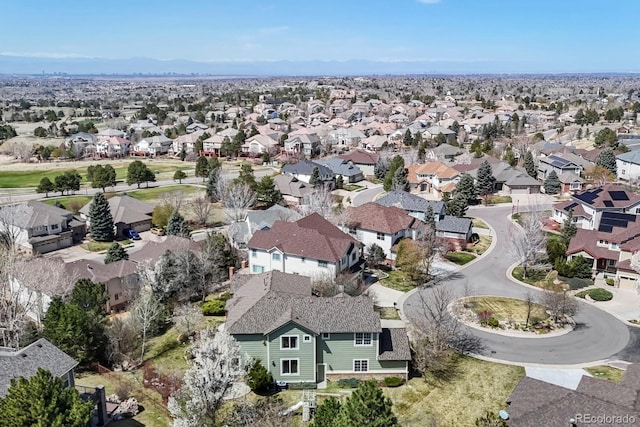 22386 E Arbor Pl, Aurora, CO 80016 - aerial view of property's location with nearby suburban area