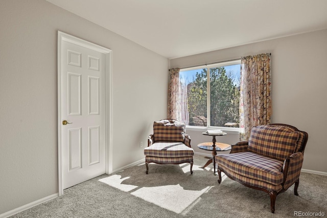 22386 E Arbor Pl, Aurora, CO 80016 - living area with carpet flooring and baseboards