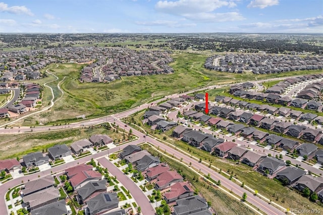 22656 E Glidden Dr, Aurora, CO 80016 - aerial overview of property's location with nearby suburban area