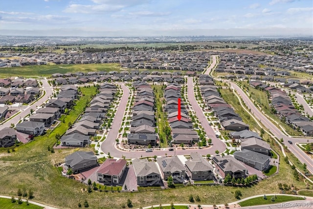 22656 E Glidden Dr, Aurora, CO 80016 - aerial view of property's location featuring nearby suburban area