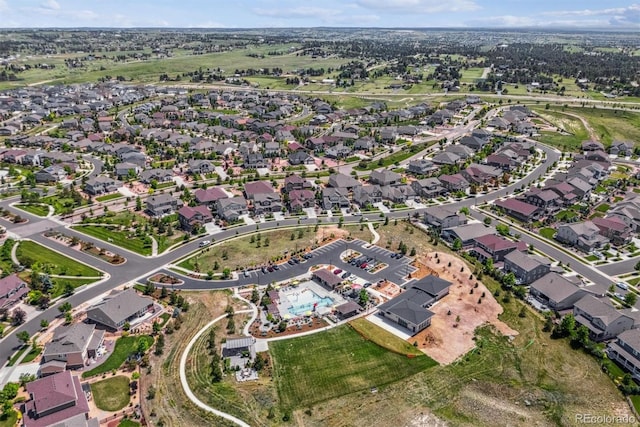 22656 E Glidden Dr, Aurora, CO 80016 - aerial view of property's location with nearby suburban area