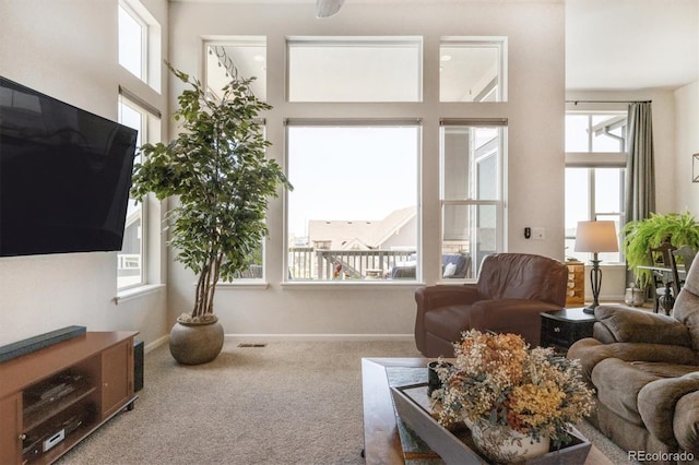 18926 W 94th Ave, Arvada, CO 80007 - living room with carpet flooring and baseboards